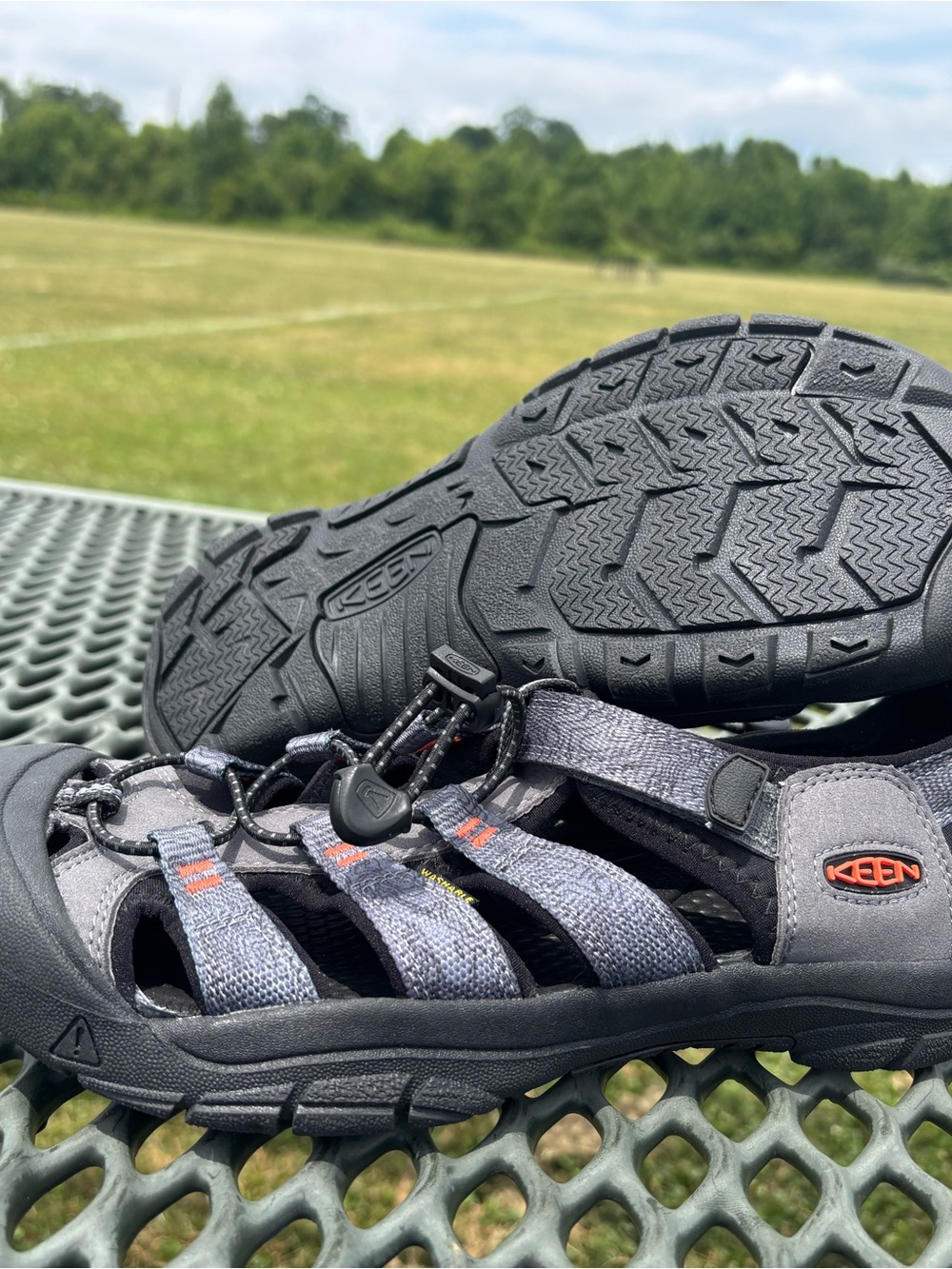 Keen Newport H2 Waterproof Washable Sandals Kids Youth Size 7 EUR 39 Gray Black